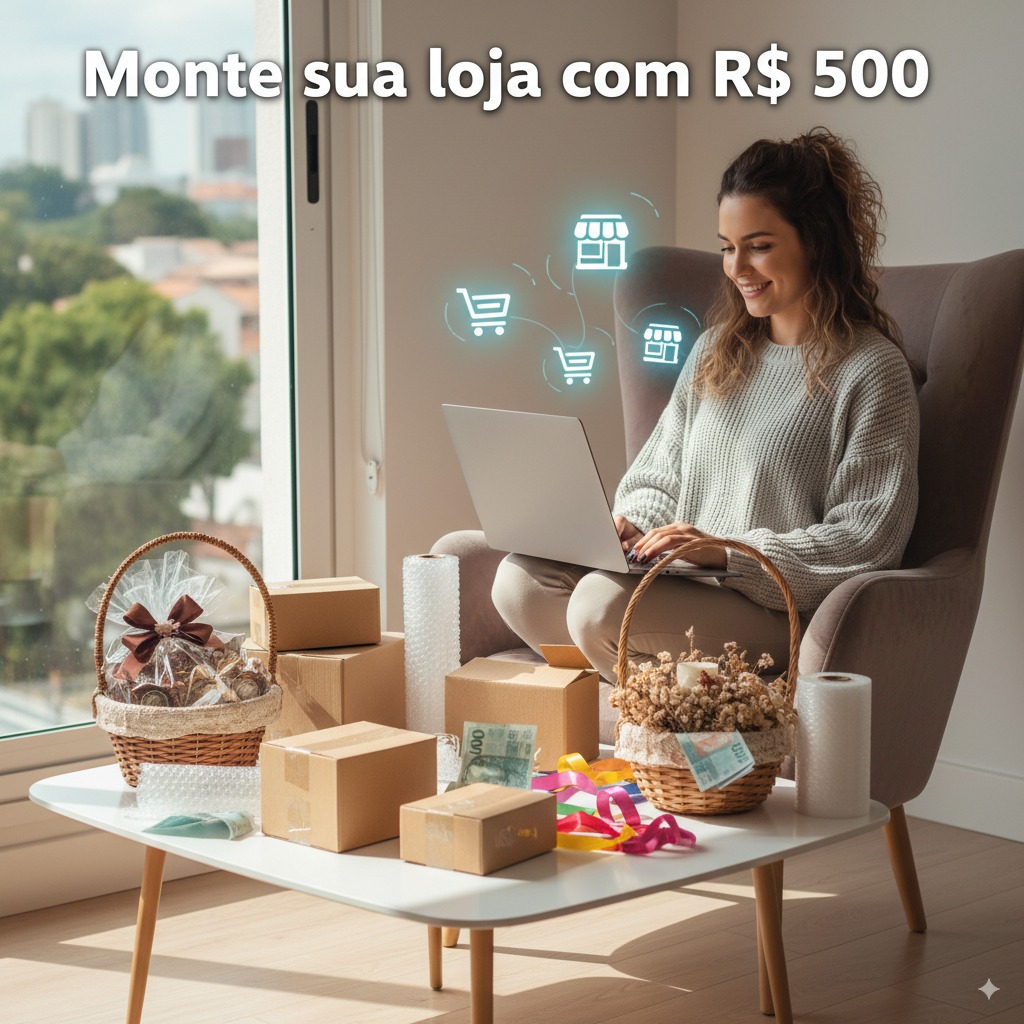Como Começar uma Loja com Apenas R$ 500